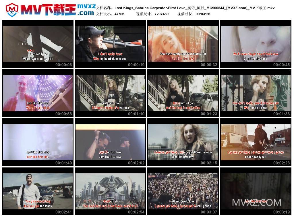 Lost Kings_Sabrina Carpenter-First Love_英语_流行_MC900544